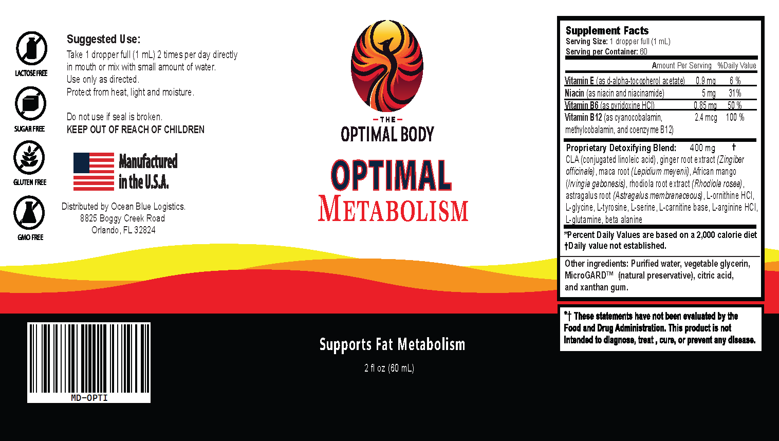 Optimal Metabolism Drops